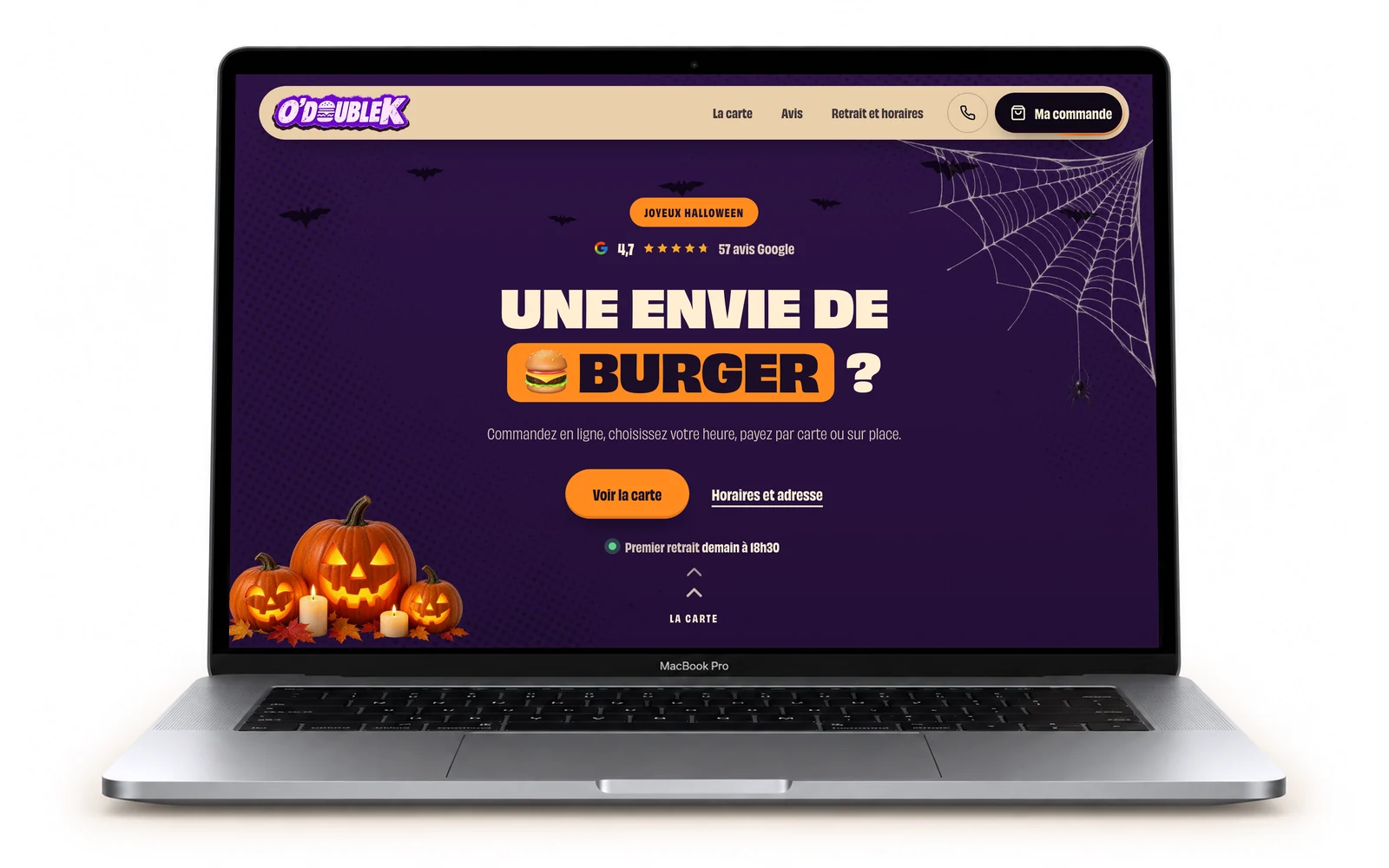 Le site O'Double K, snack à Vic-la-Gardiole